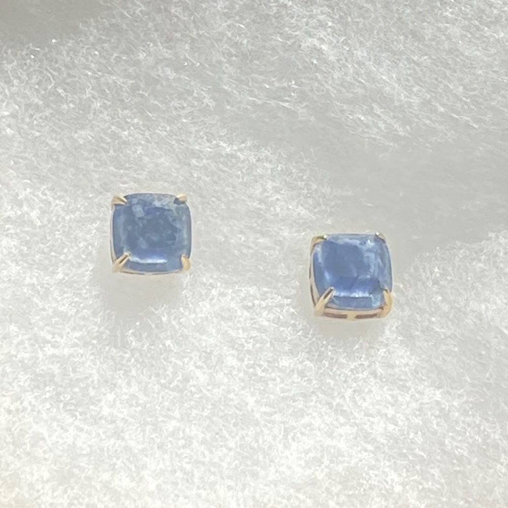 Kate Spade Blue Marble Earrings